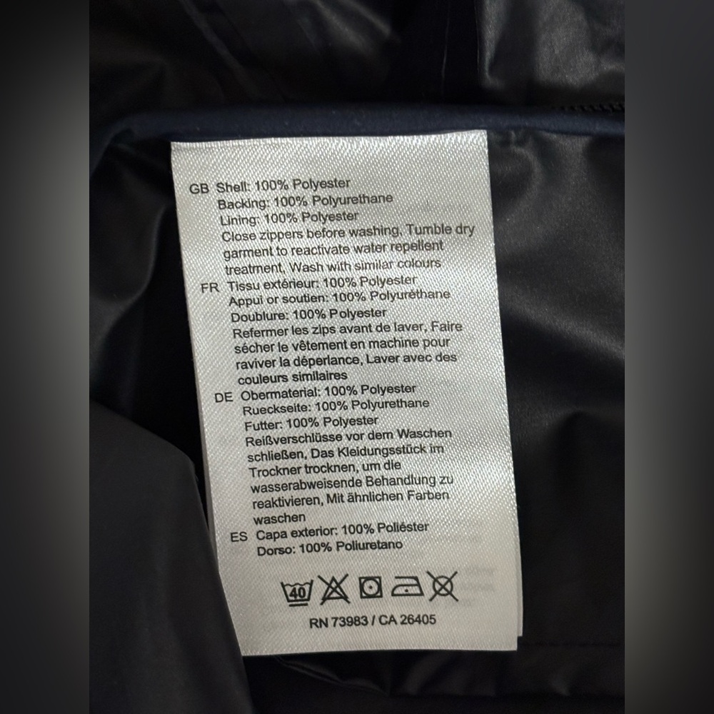 NWOT HELLY HANSEN LOKE PACKABLE ANORAK WOMEN'S jacket packable blue size S - Picture 16 of 16